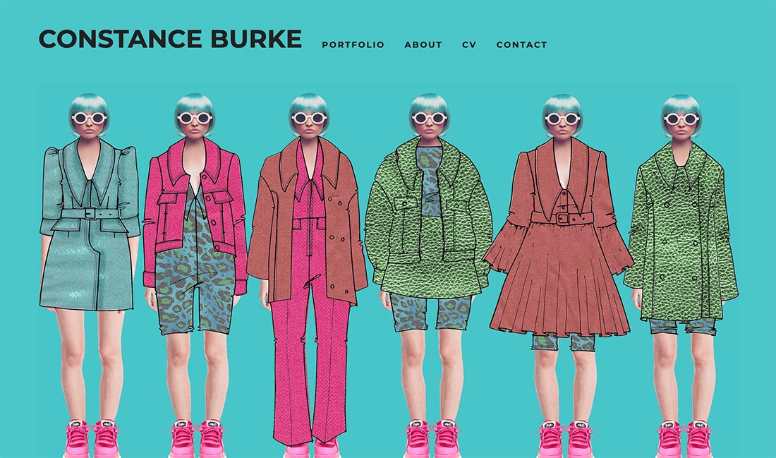 Illustration Photography Blends Example from Constance Burke Website